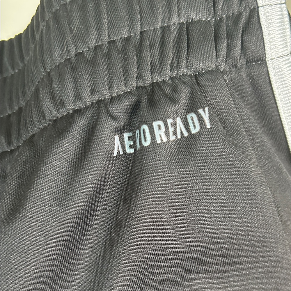 Adidas Men's Black and Gray Athletic Shorts - Picture 5 of 5